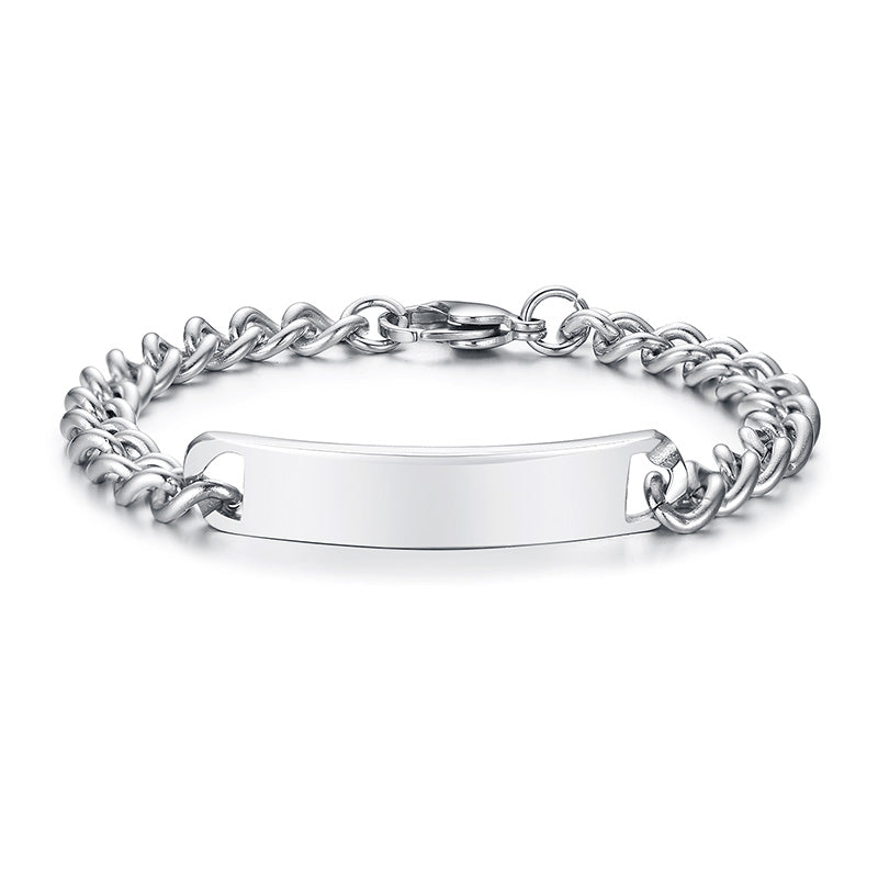 Name Tag Bracelet, 8mm