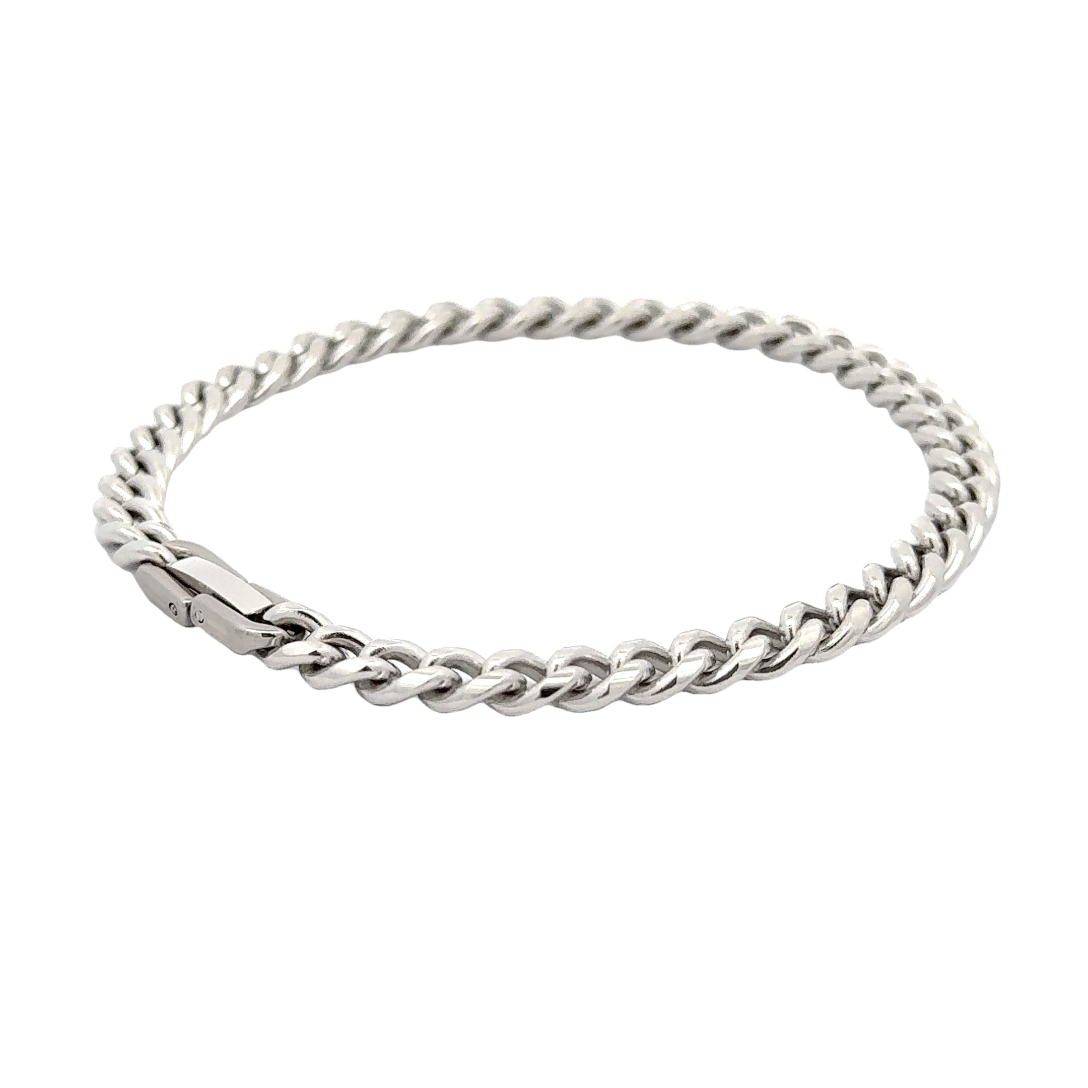 Cuban Chain Link Bracelet, 6mm