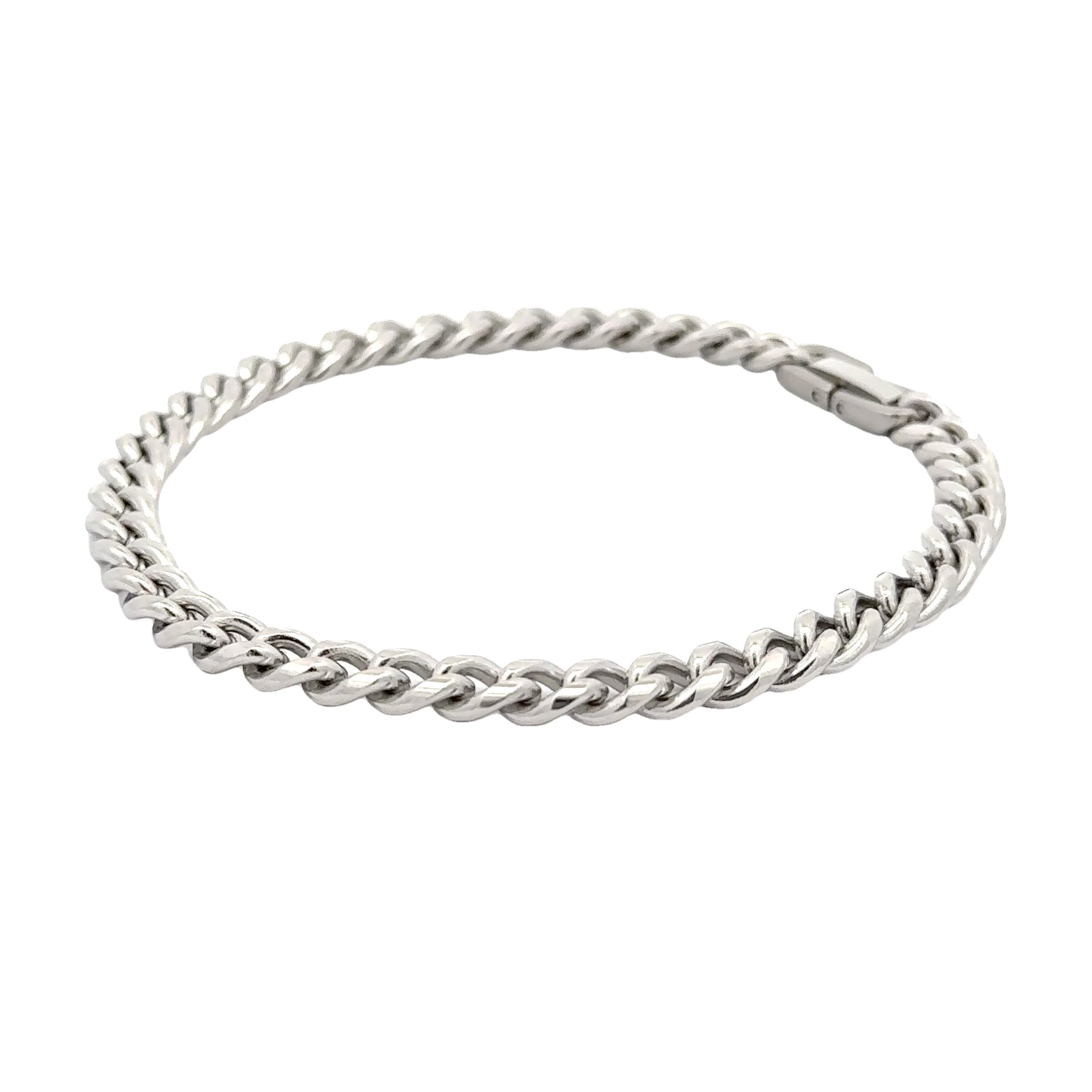 Cuban Chain Link Bracelet, 6mm