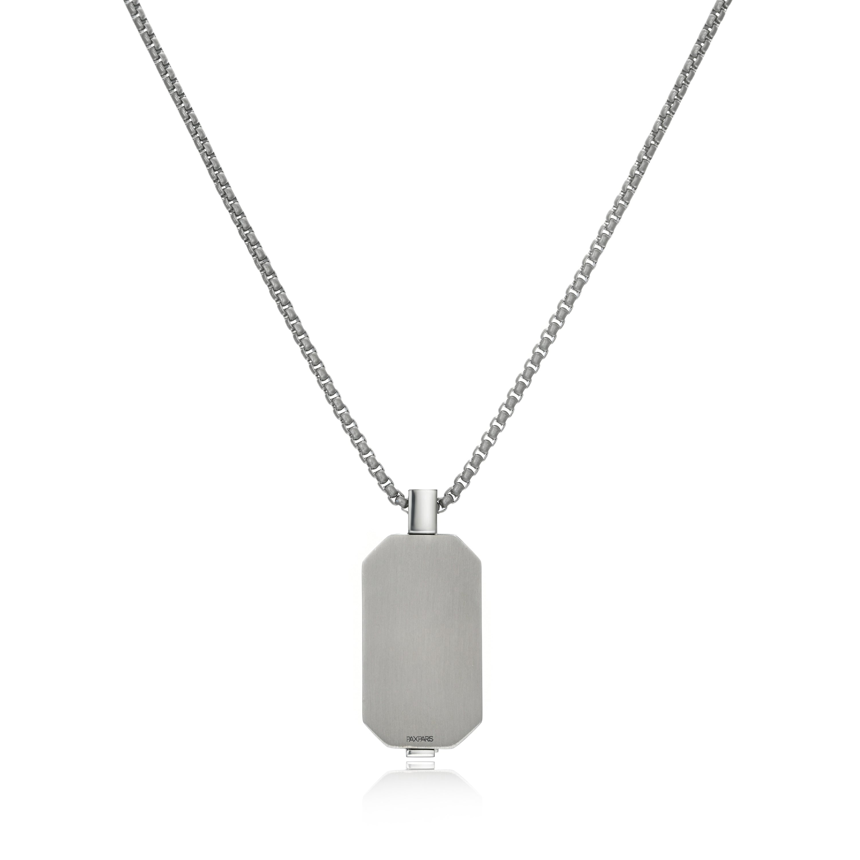 Elongated Hexagon Pendant