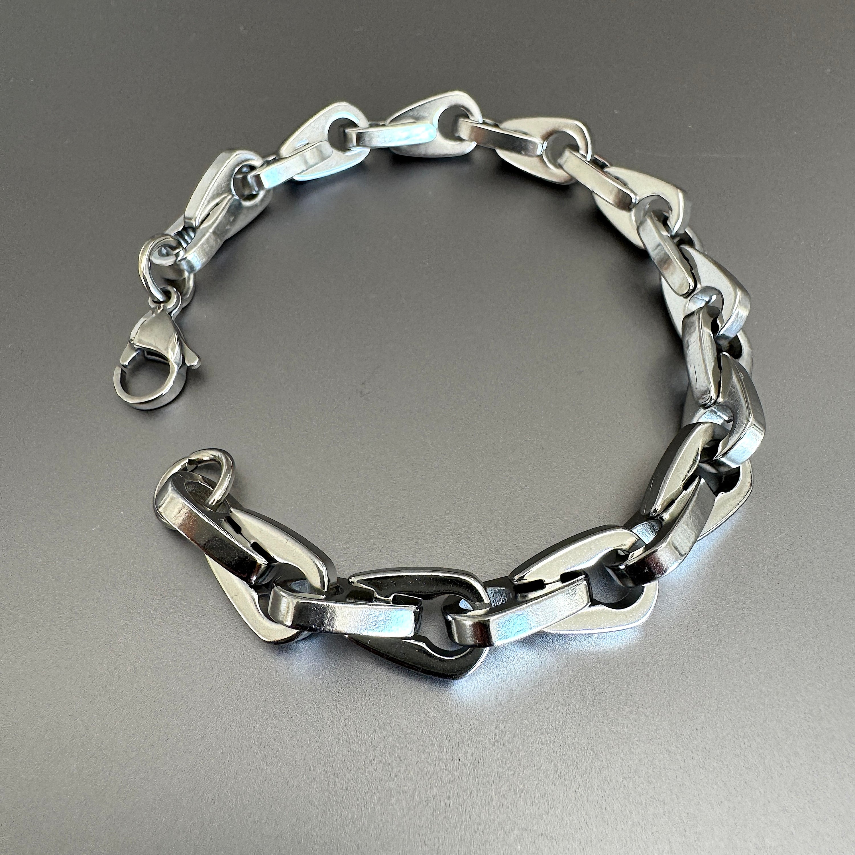 Drop Link Chain Bracelet