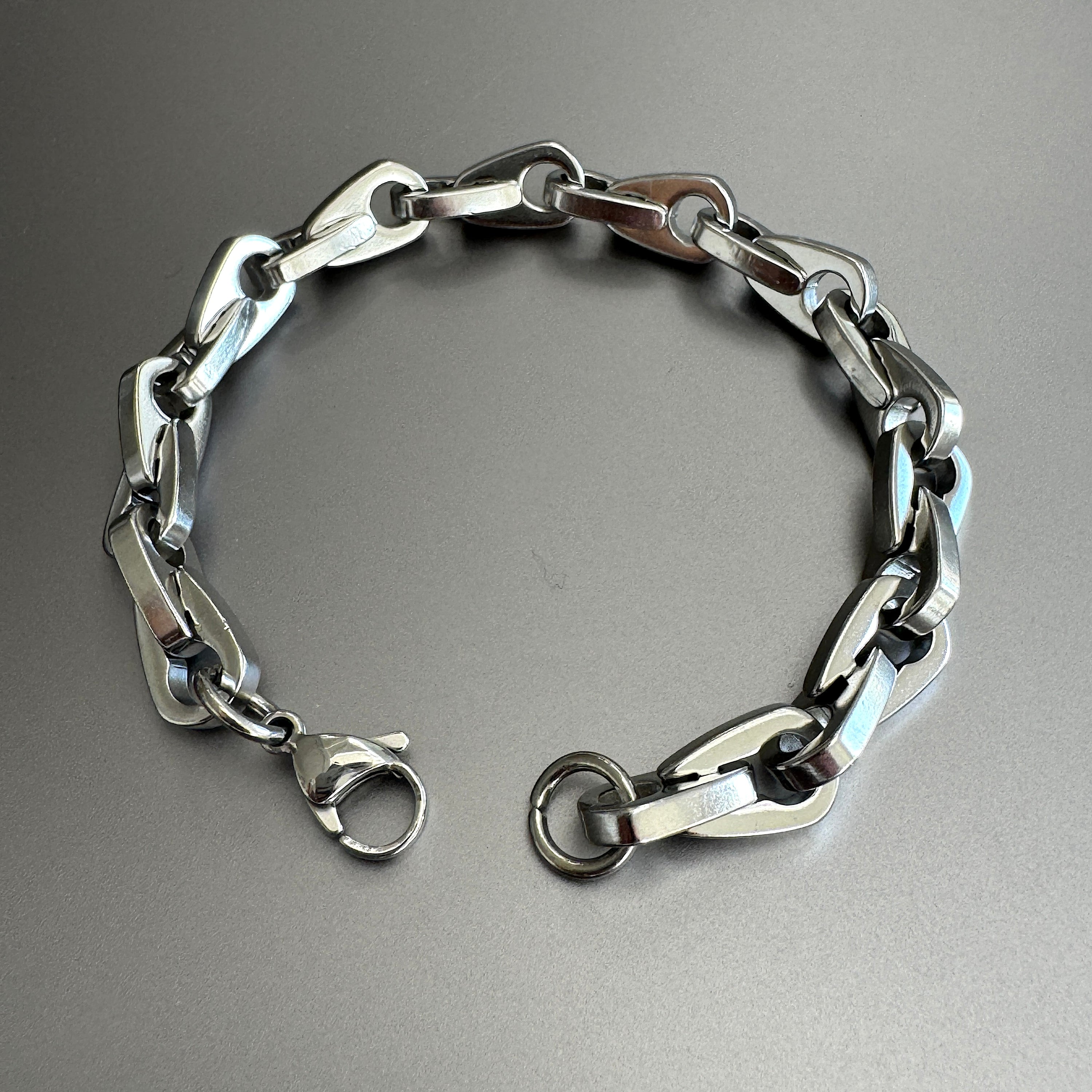 Drop Link Chain Bracelet