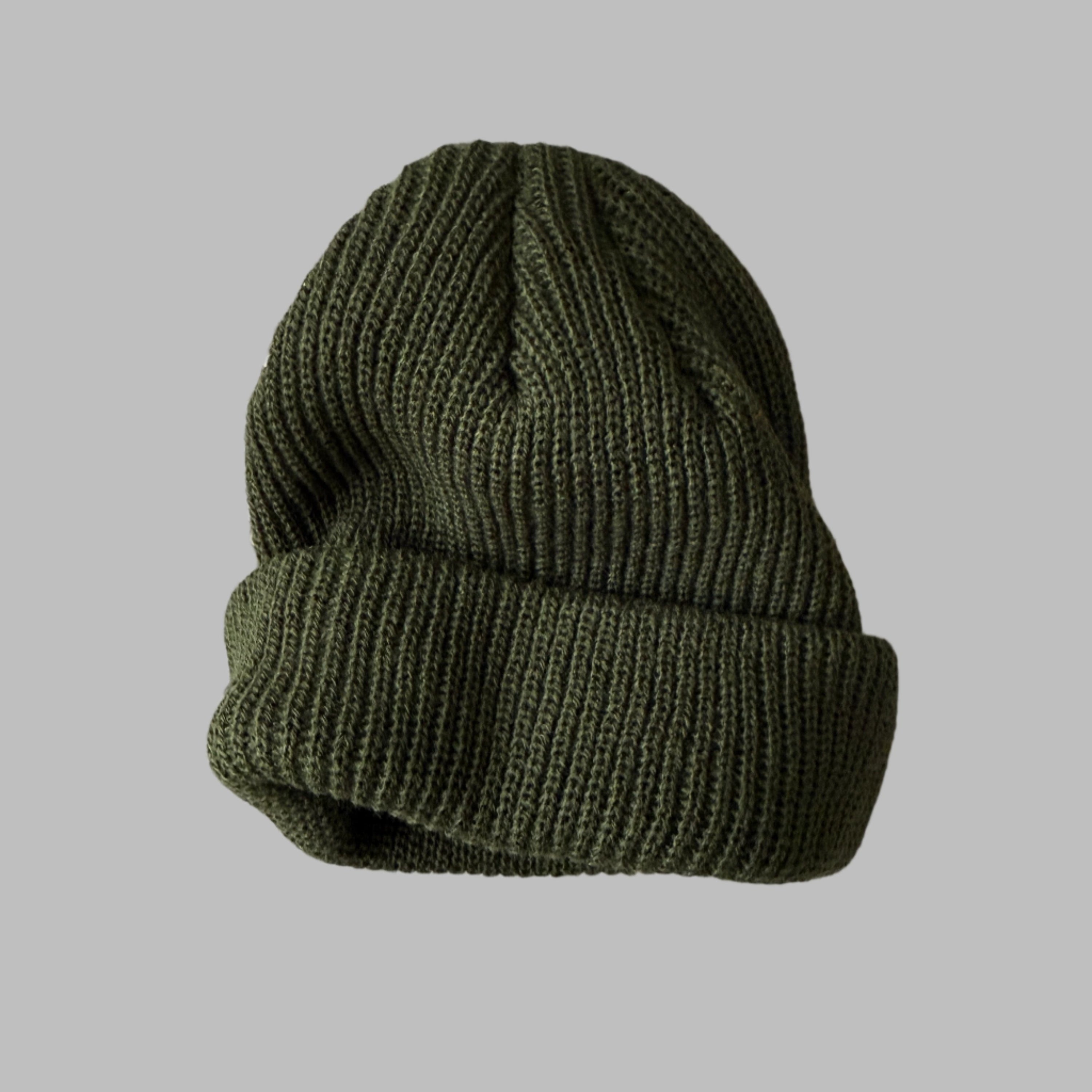 green Skullcap fisherman beanie mens