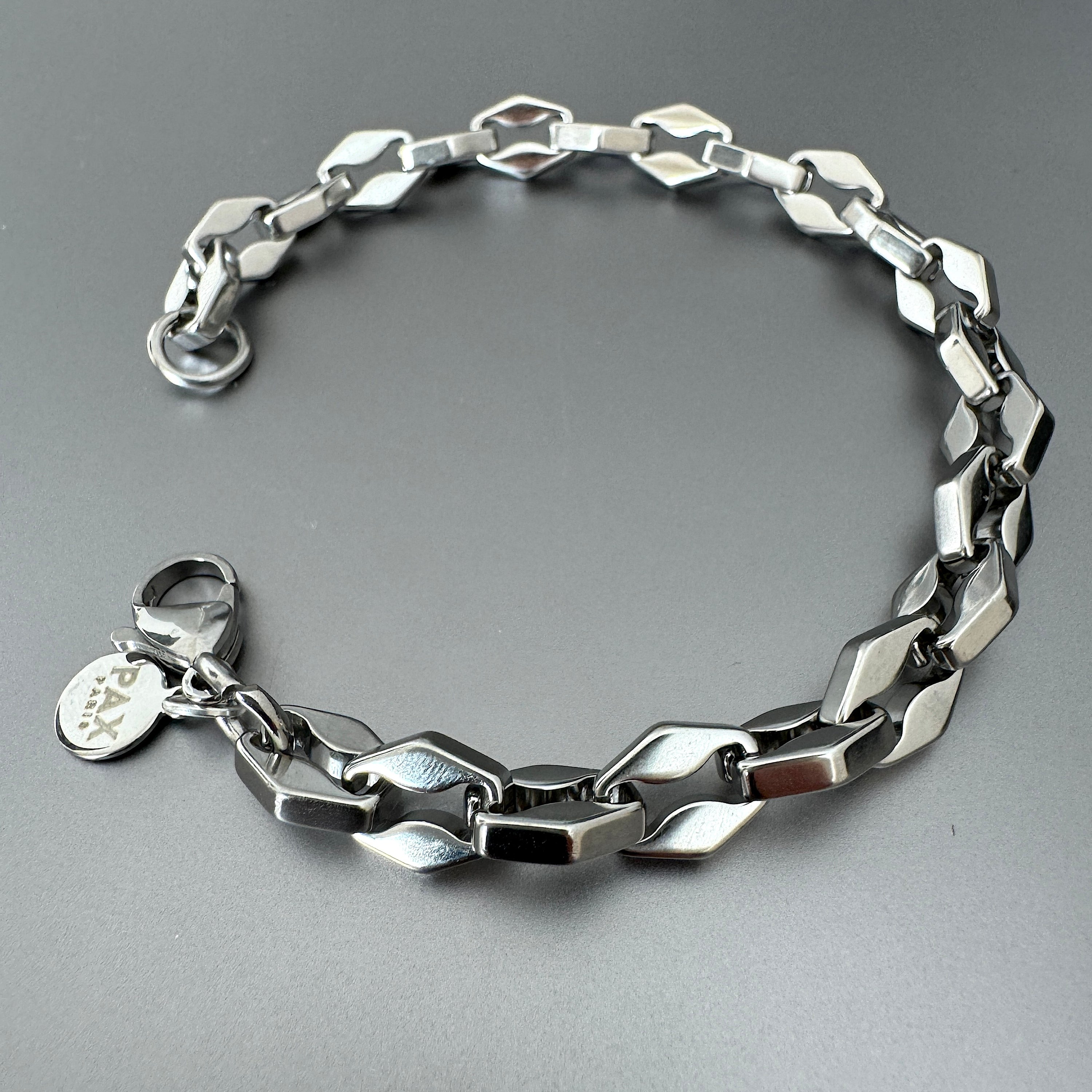 Hexagon Link Chain Bracelet