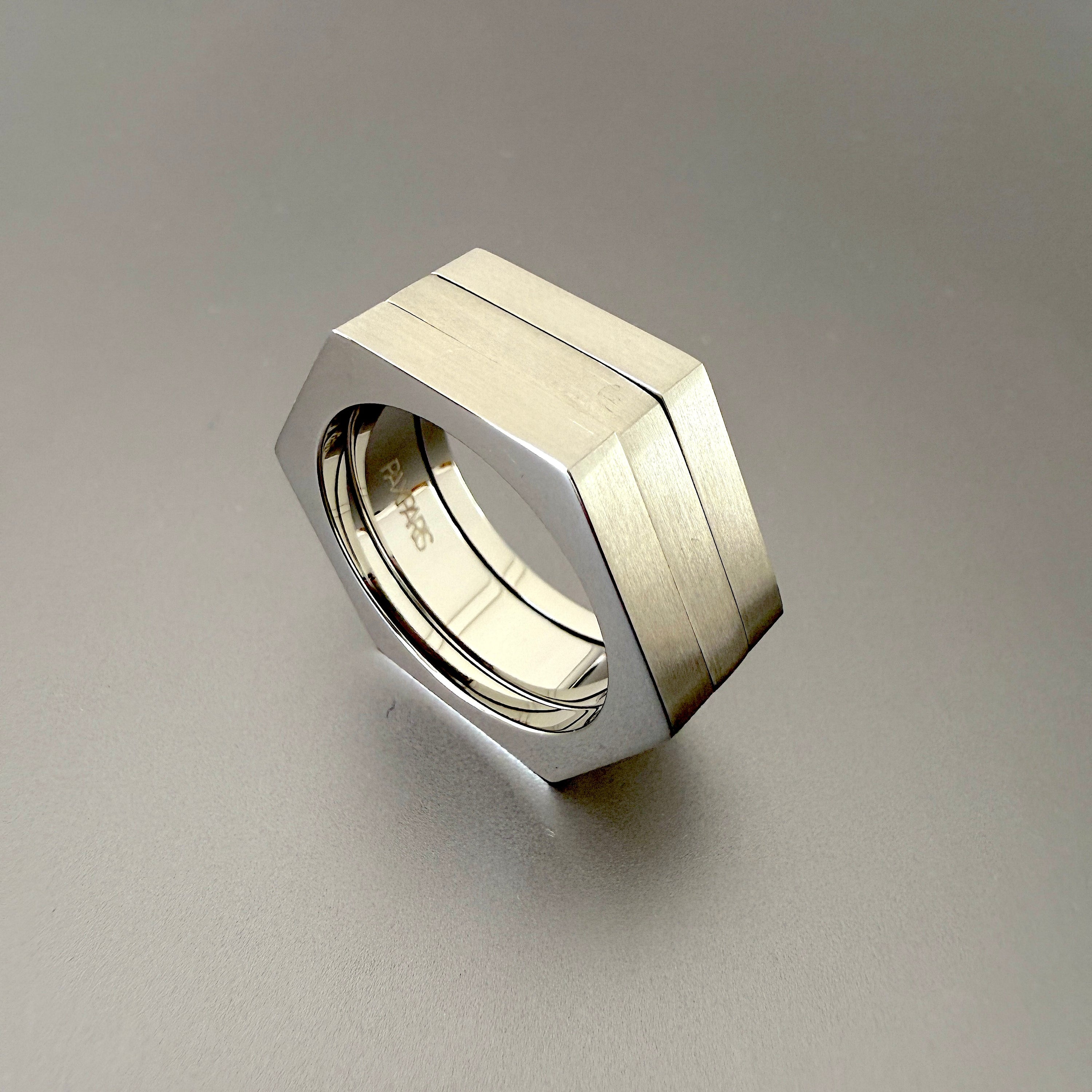 Rotating Hexagon Ring