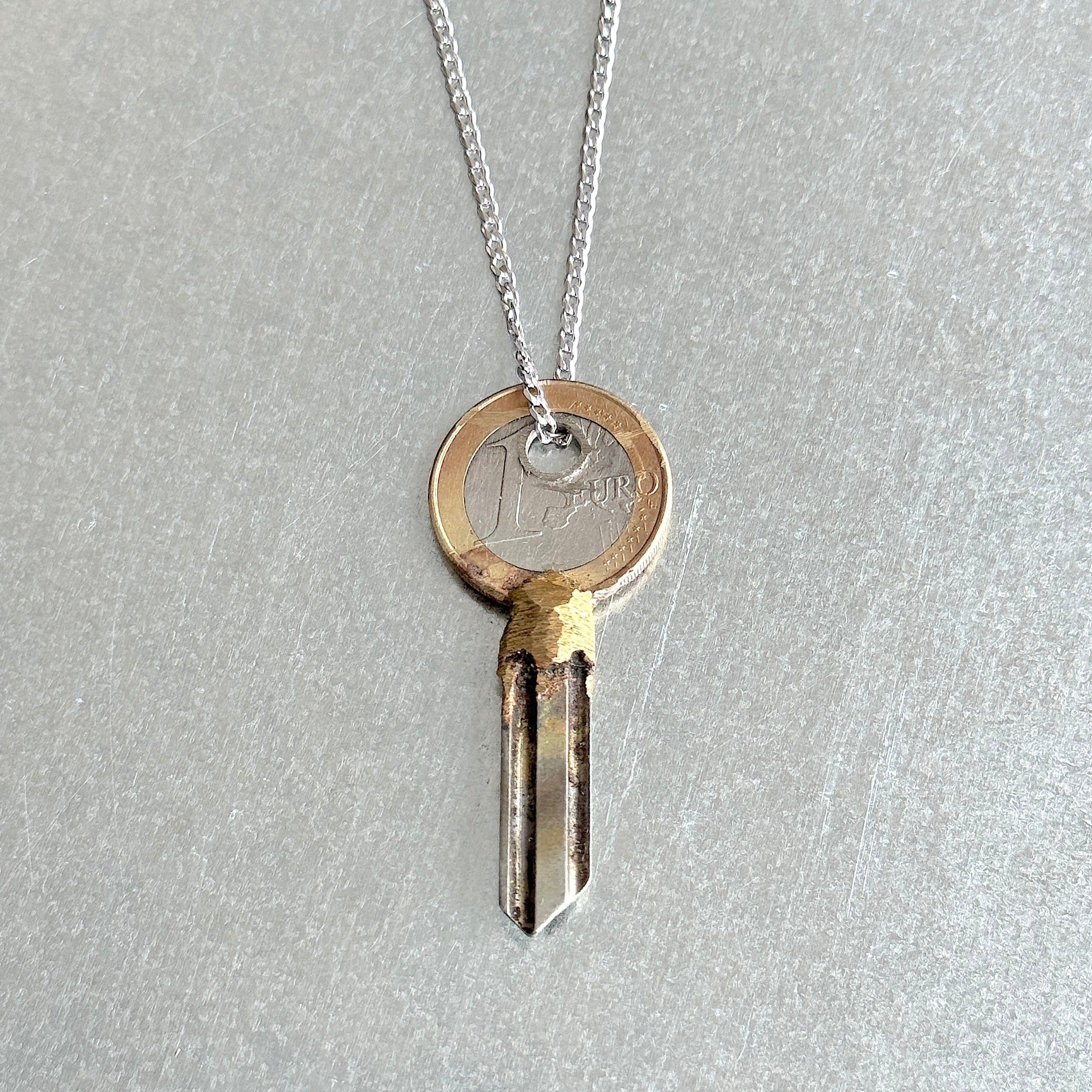 Euro Key Pendant