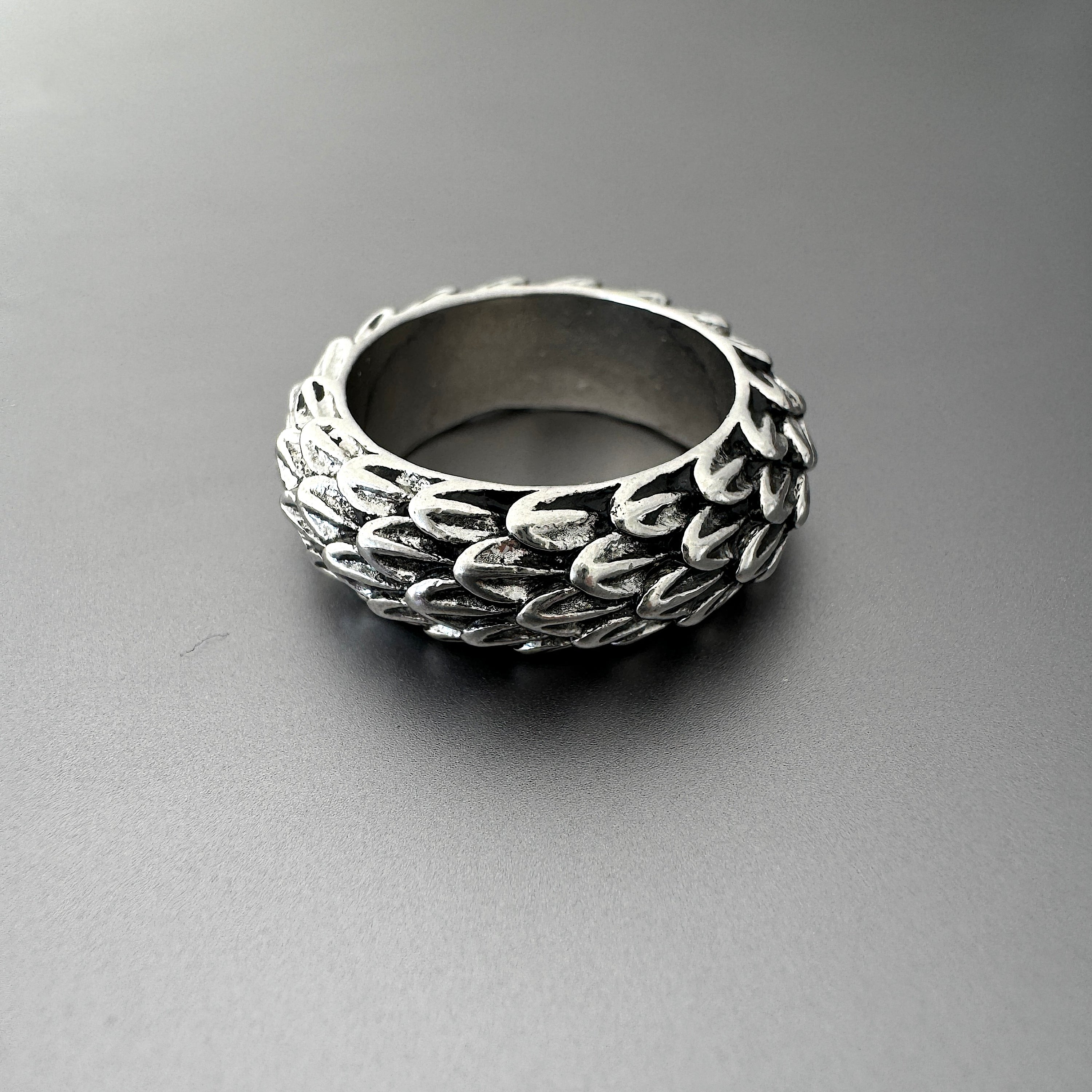 Dragon Scales Ring, 6.5mm