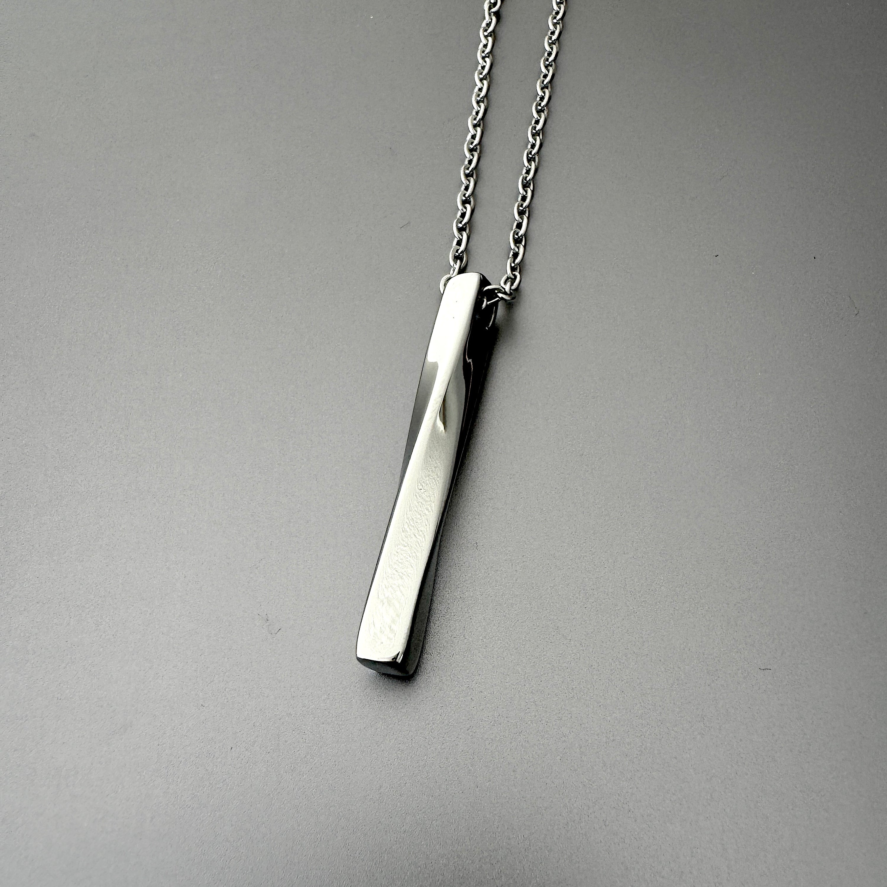 Twisted Bar Pendant