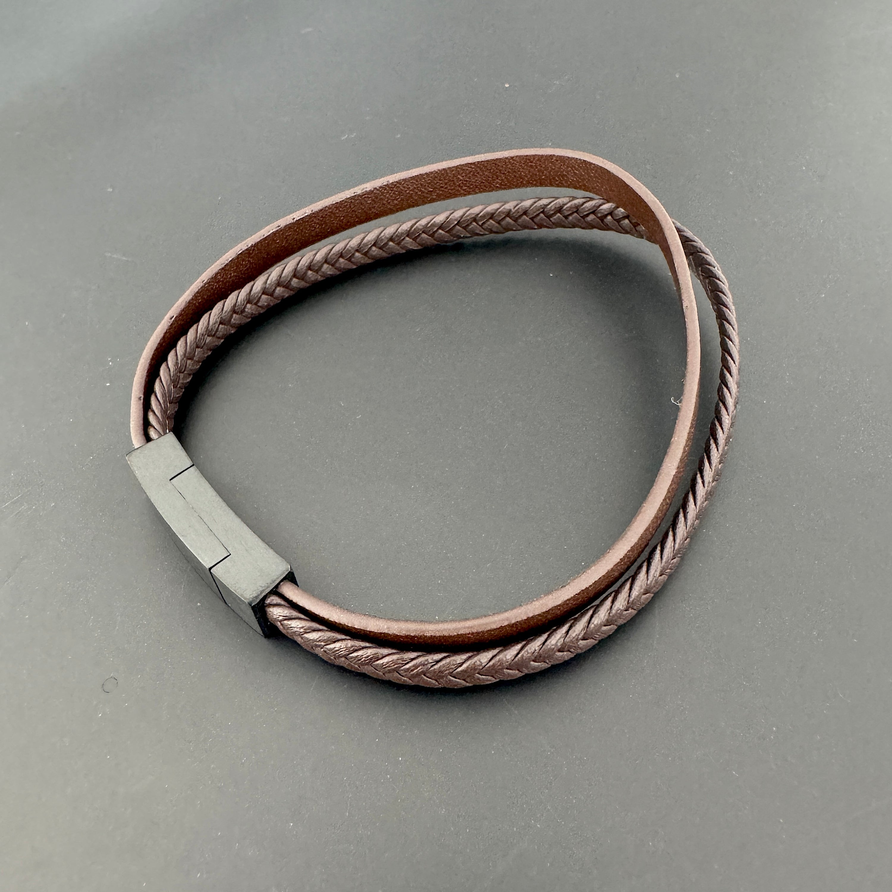 Genuine Leather Wrap Bracelet