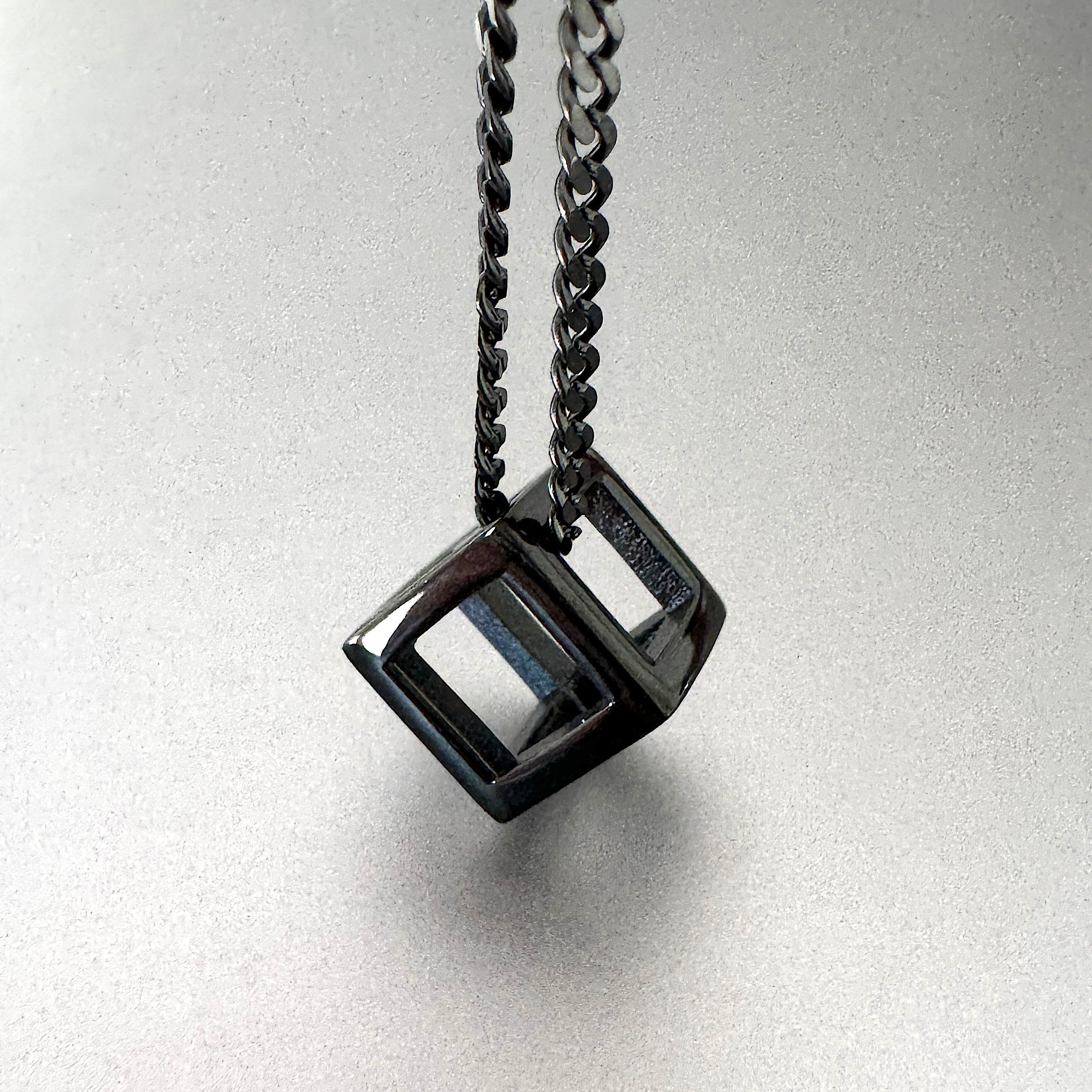 Hollow Cube Pendant