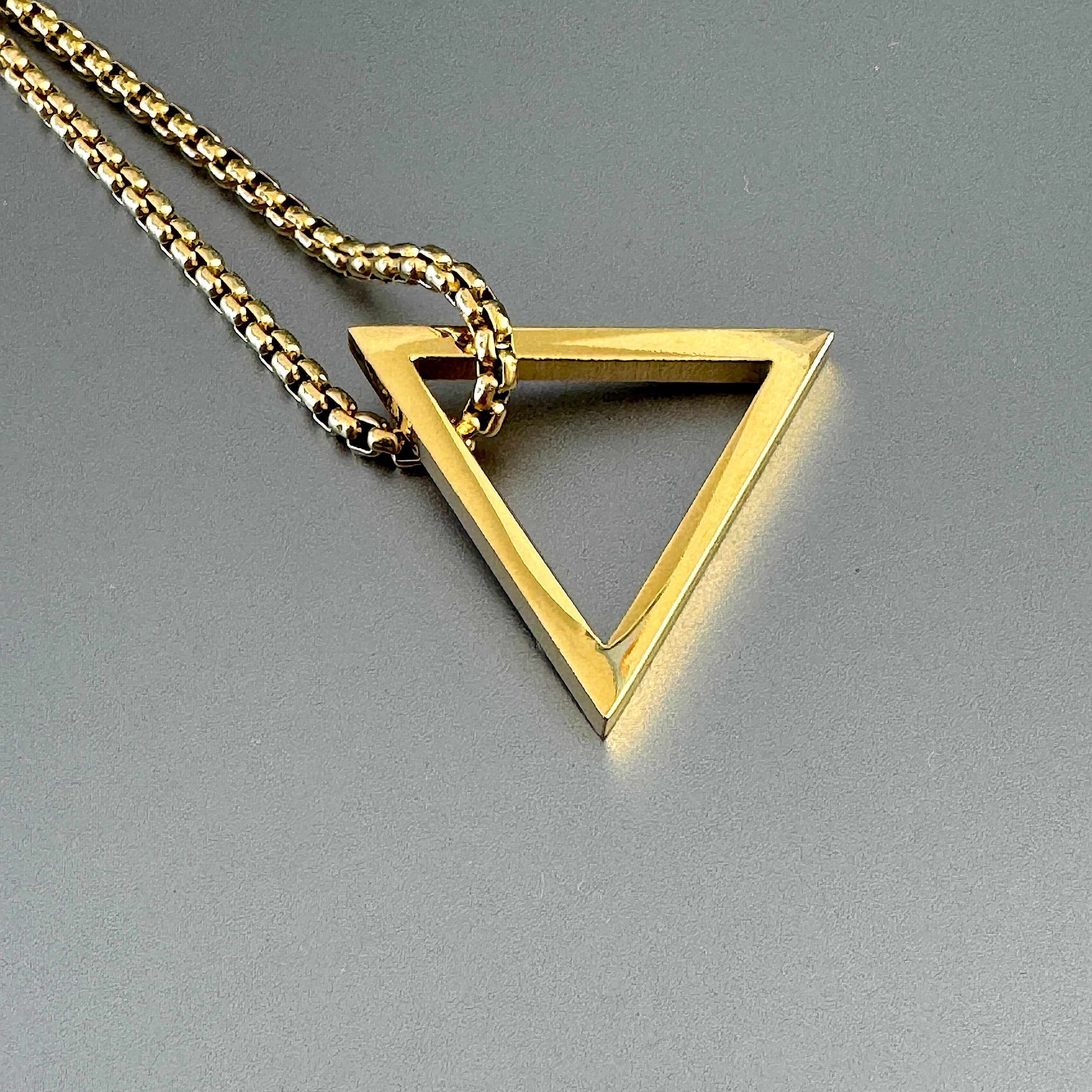 Triangle Pendant Necklace