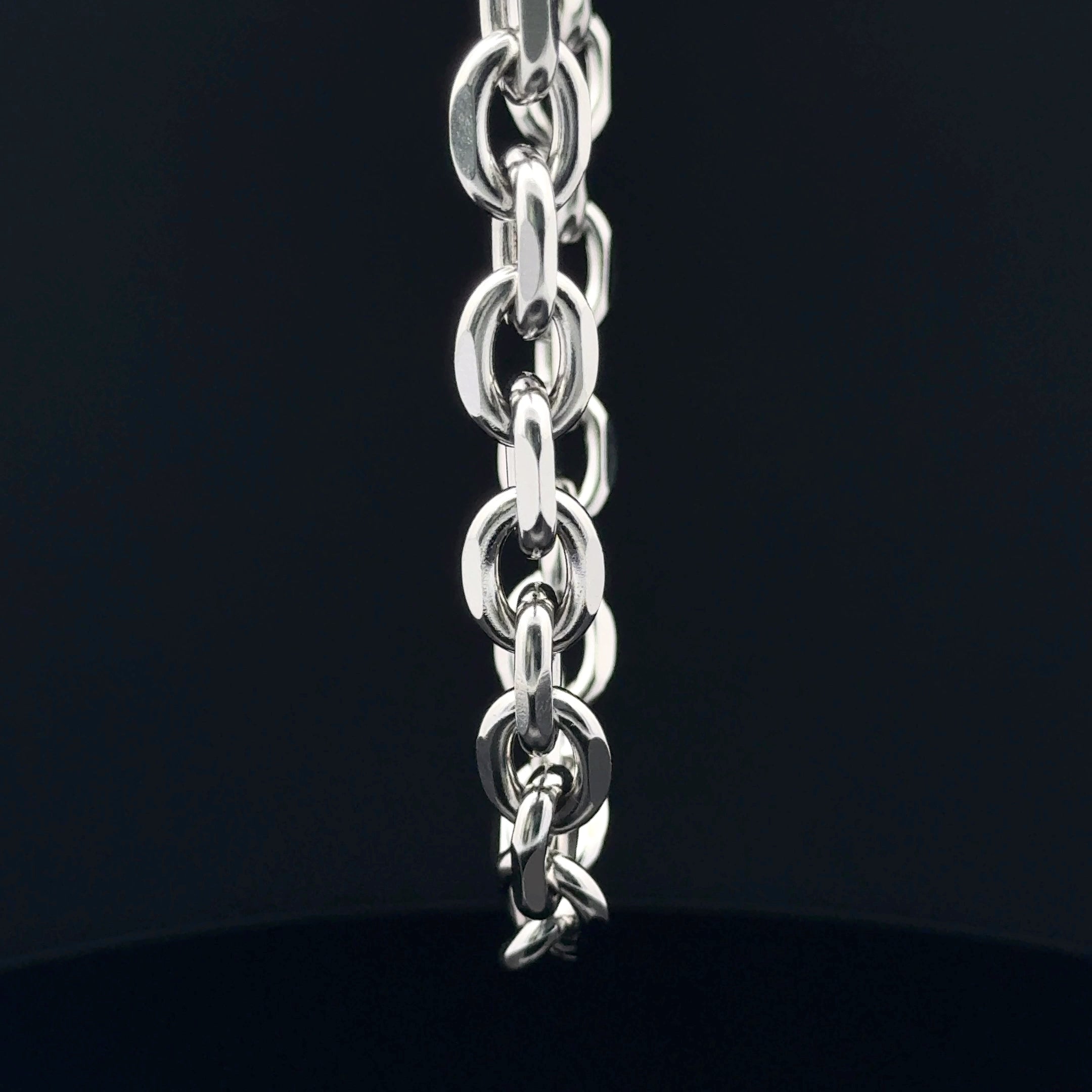 Bold Oval Link Chain Necklace, 10mm