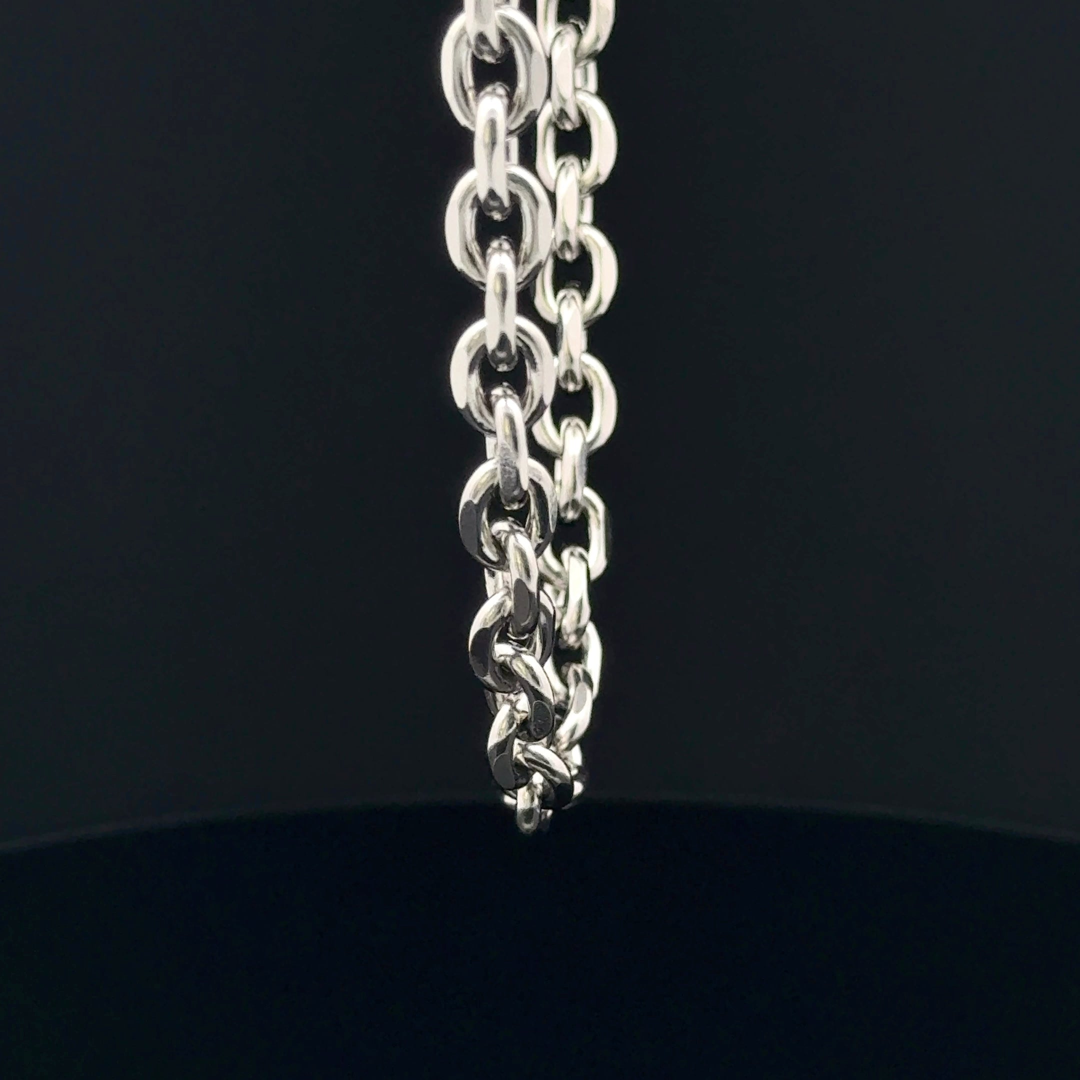 Bold Oval Link Chain Necklace, 6mm