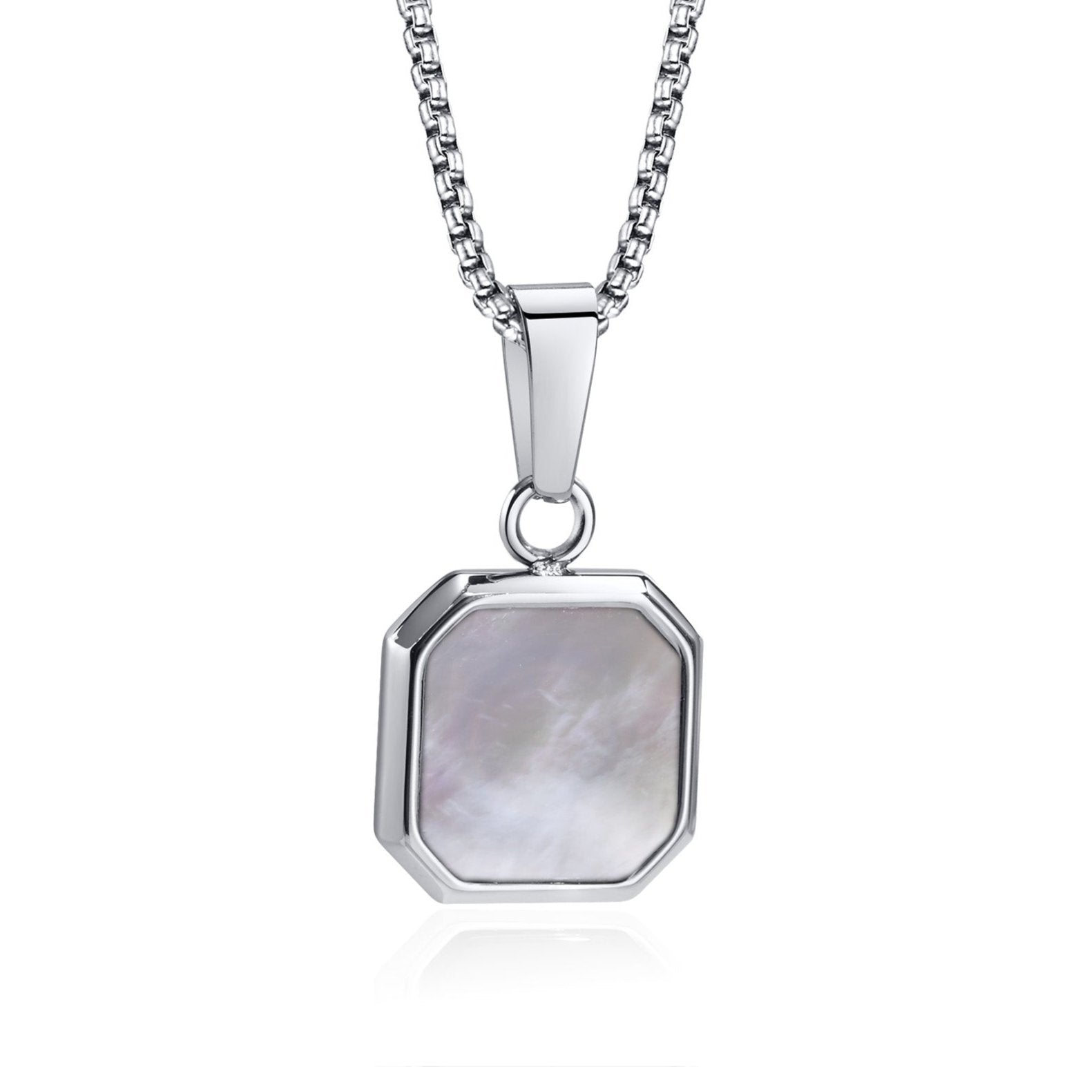 Octagonal Amulet - Mother of Pearl