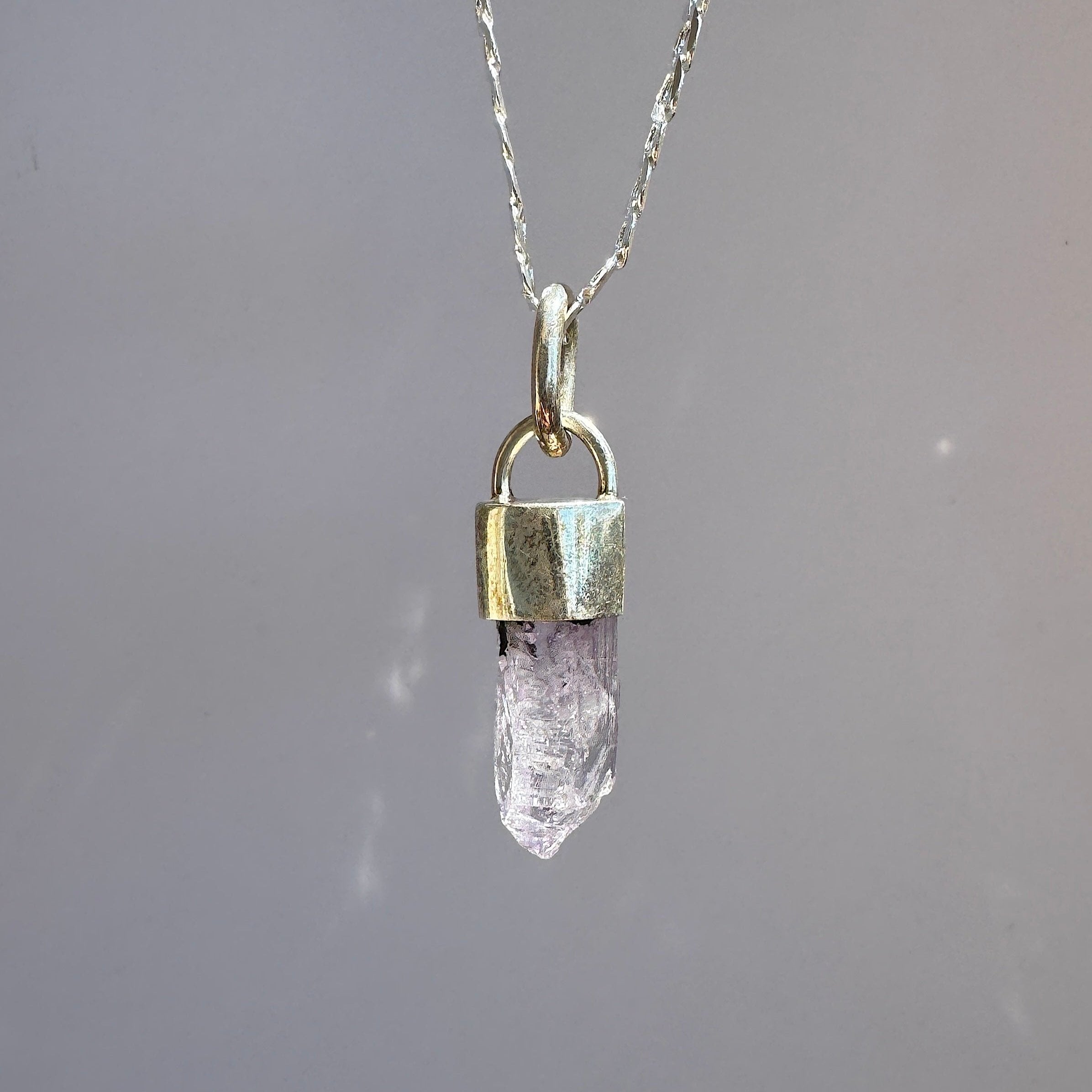 talisman quartz natural pendant necklace