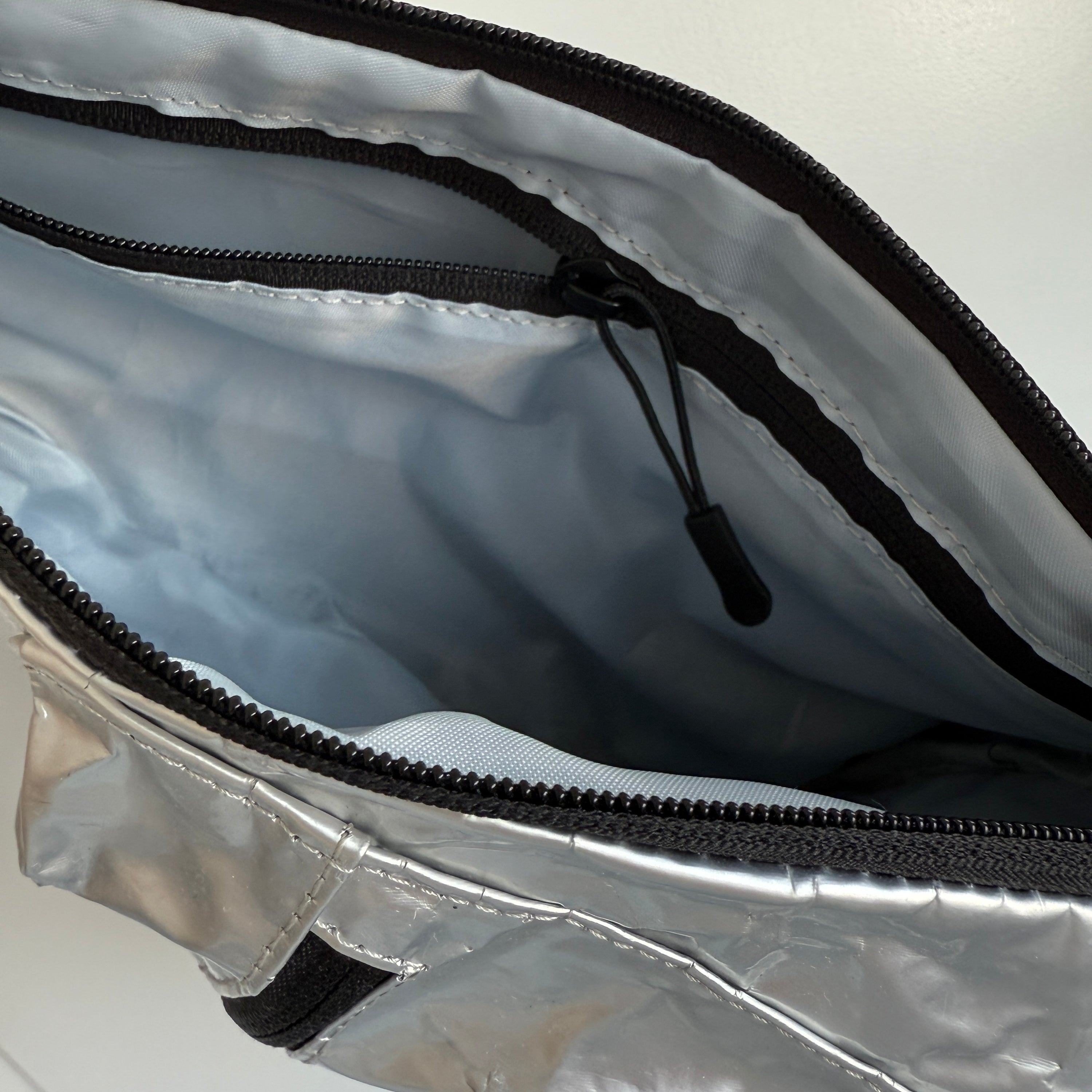 PAX Crossbody Bag Metallic Inside