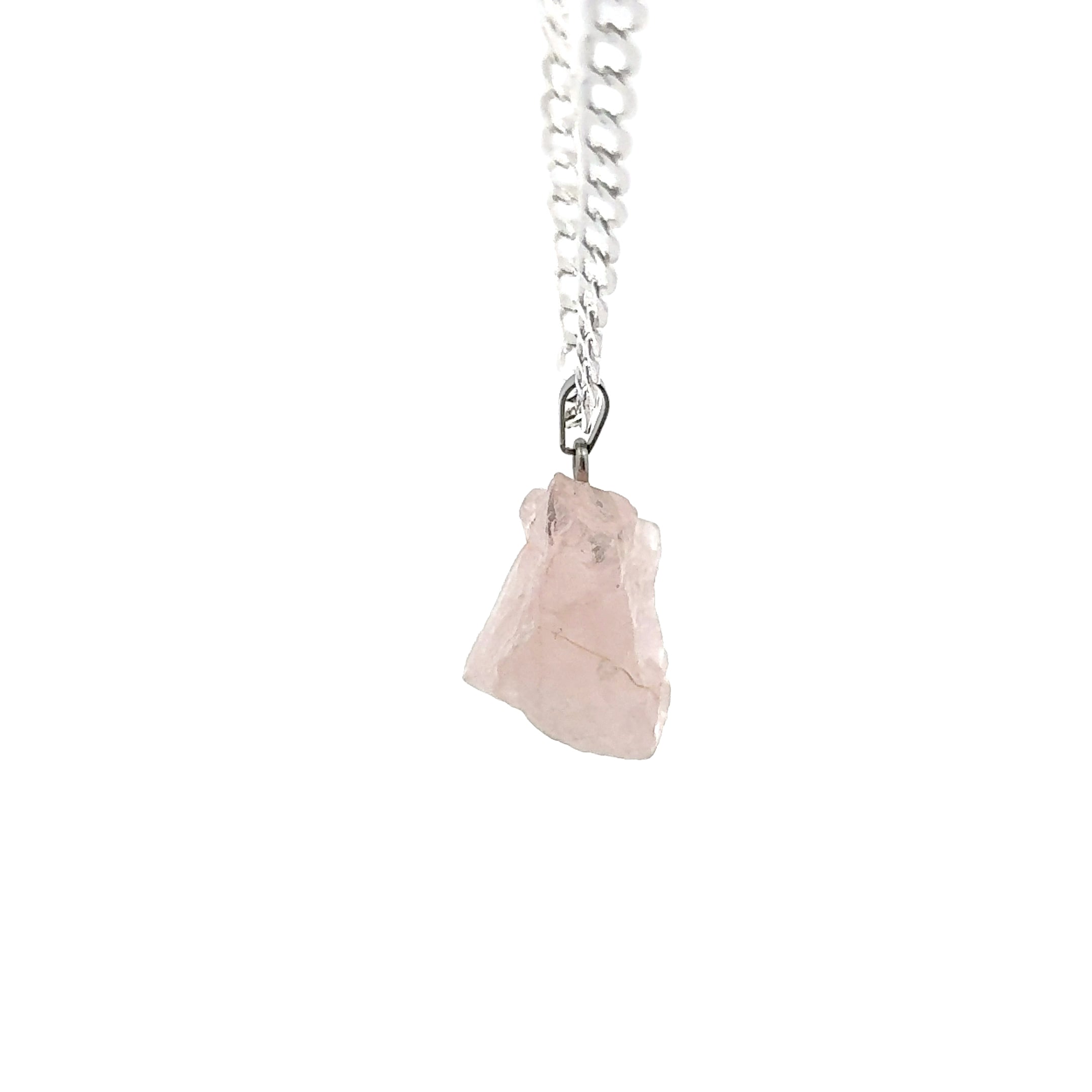 Rose Quartz Pendant Necklace