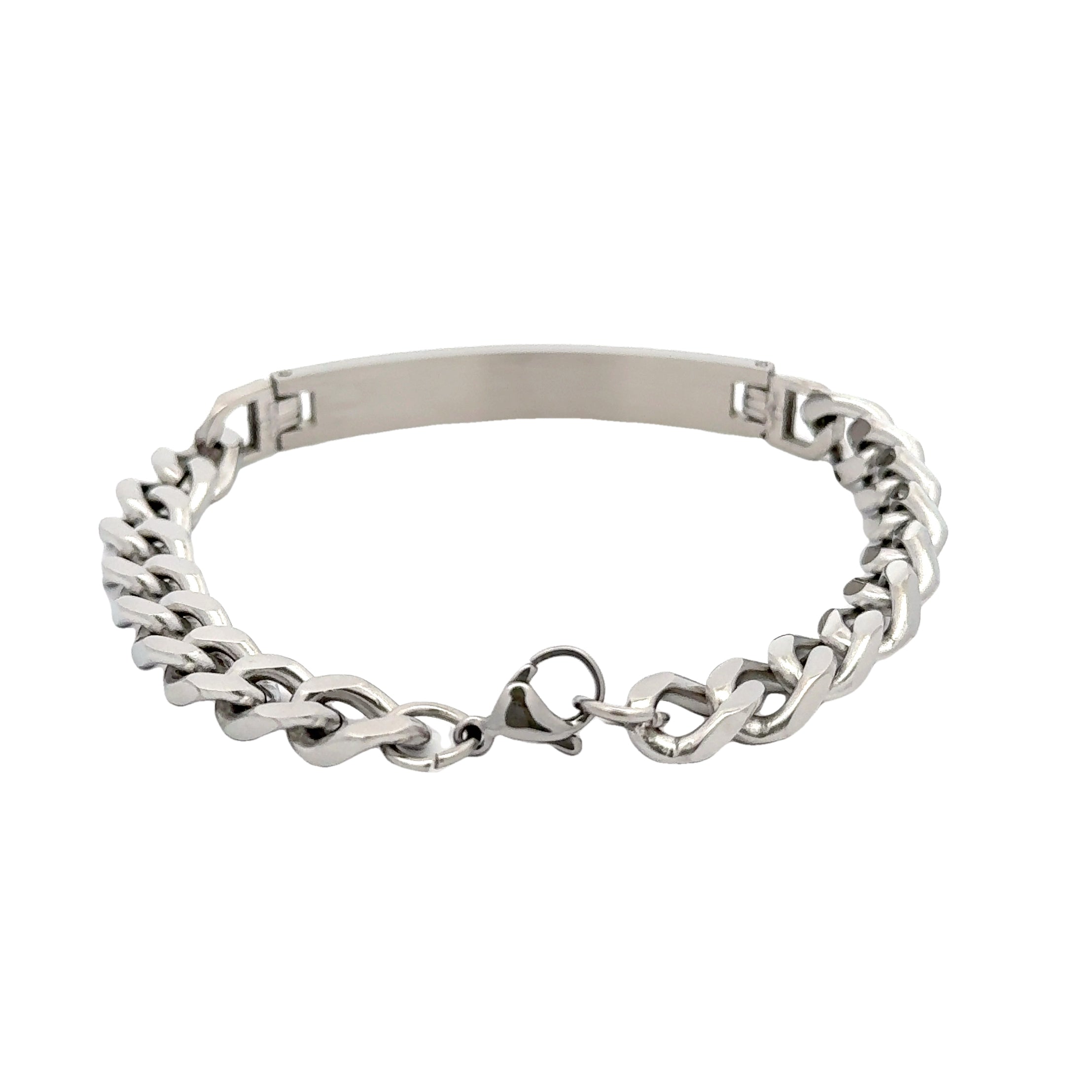 Name Tag Bracelet, Stainless Steel