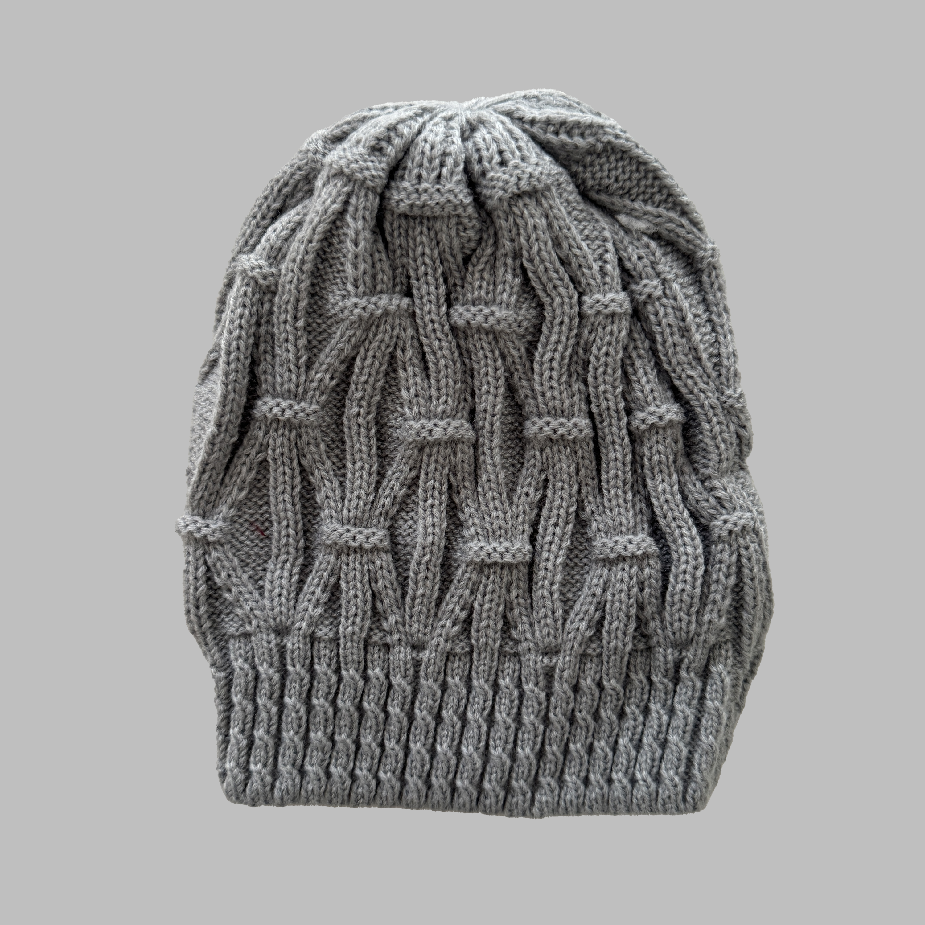 Cross Knit Beanie