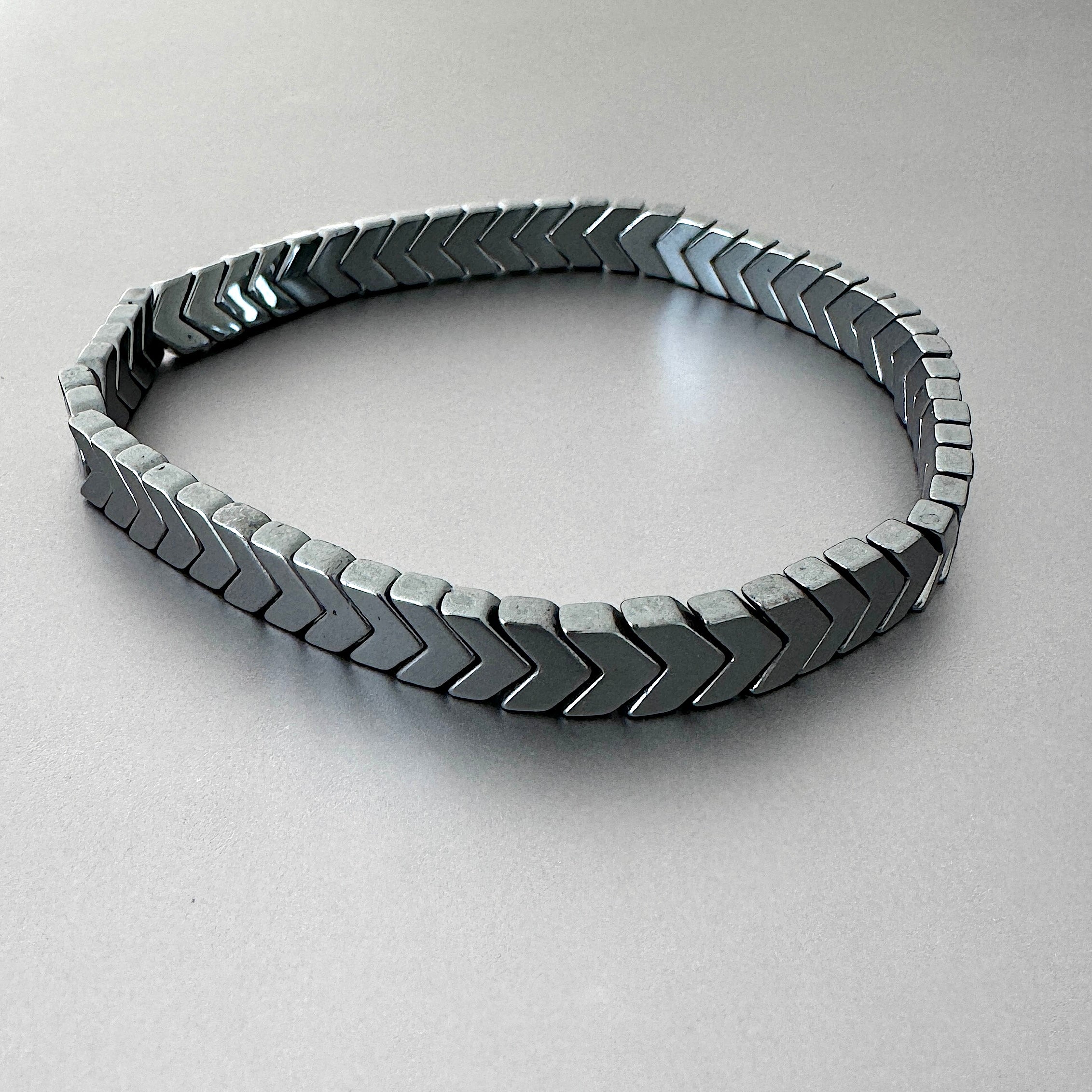 hematite bracelet elastic band